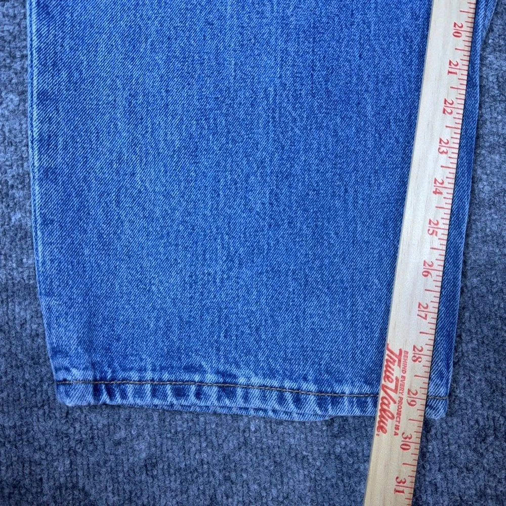Levis 550 Relaxed Fit Jeans Mens 52x29 Blue Denim Tapered Leg Medium Wash